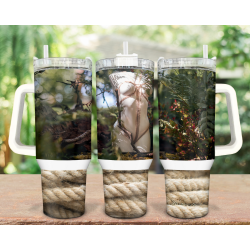 Shibari Garden Display 40oz Tumbler