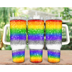 Pride Rainbow Glitter 40oz...