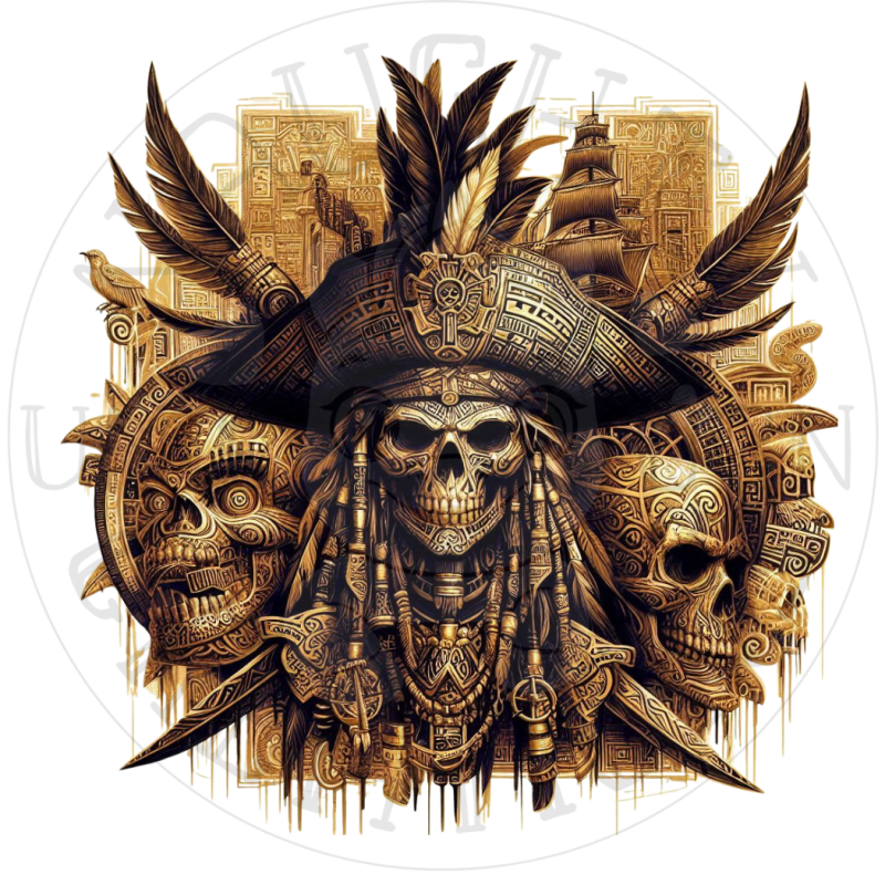 UVDTF - Pirates (Medium 3-4 Inch)