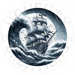UVDTF - Pirates (Medium 3-4 Inch)