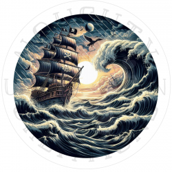 UVDTF - Pirates (Medium 3-4 Inch)