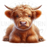 UVDTF - Cows (Medium 3-4 Inch)