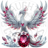 UVDTF - Phoenix Gemstones (Medium 3-4 Inch)