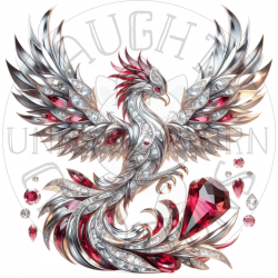 UVDTF - Phoenix Gemstones (Medium 3-4 Inch)