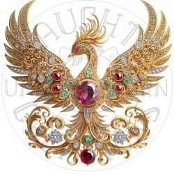 UVDTF - Phoenix Gemstones (Medium 3-4 Inch)