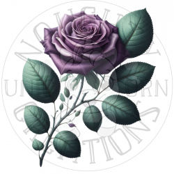 UVDTF - Roses Flowers (Medium 3-4 Inch)