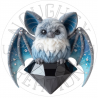 UVDTF - Bats Velvet and Gemstones (Medium 3-4 Inch)