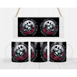 Cute skeleton lovers 11oz Mug