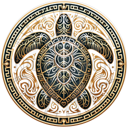 UVDTF - Turtles Symbols and Mandalas (Medium 3-4 Inch)