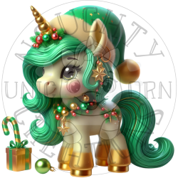 UVDTF - Christmas Ponies (Medium 3-4 Inch)