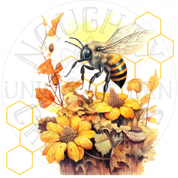 UVDTF - Bees (Medium 3-4 Inch)