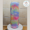 RTS - Swear Bears Pastel Ink Swirl 20oz Tumbler