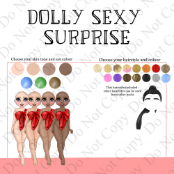 Custom UVDTF - Dolly Design...