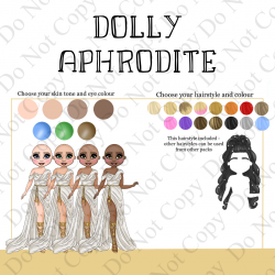 Custom UVDTF - Dolly Design - Aphrodite