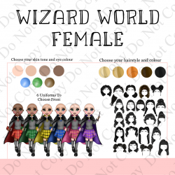 Custom UVDTF - Dolly Design - Wizard World