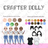 Custom UVDTF - Dolly Design - Crafter