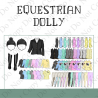 Custom UVDTF - Dolly Design - Equestrian Dolly