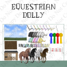 Custom UVDTF - Dolly Design - Equestrian Dolly