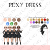 Custom UVDTF - Dolly Design - Roxy Dress