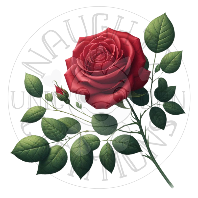 UVDTF - Roses Flowers (Medium 3-4 Inch)