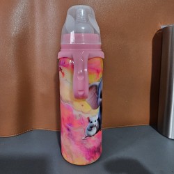 copie de copie de copie de copie de copie de copie de copie de RTS - Swear Bears Neon Ink Swirl 30oz Curve Tumbler
