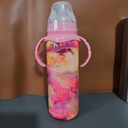 copie de copie de copie de copie de copie de copie de copie de RTS - Swear Bears Neon Ink Swirl 30oz Curve Tumbler