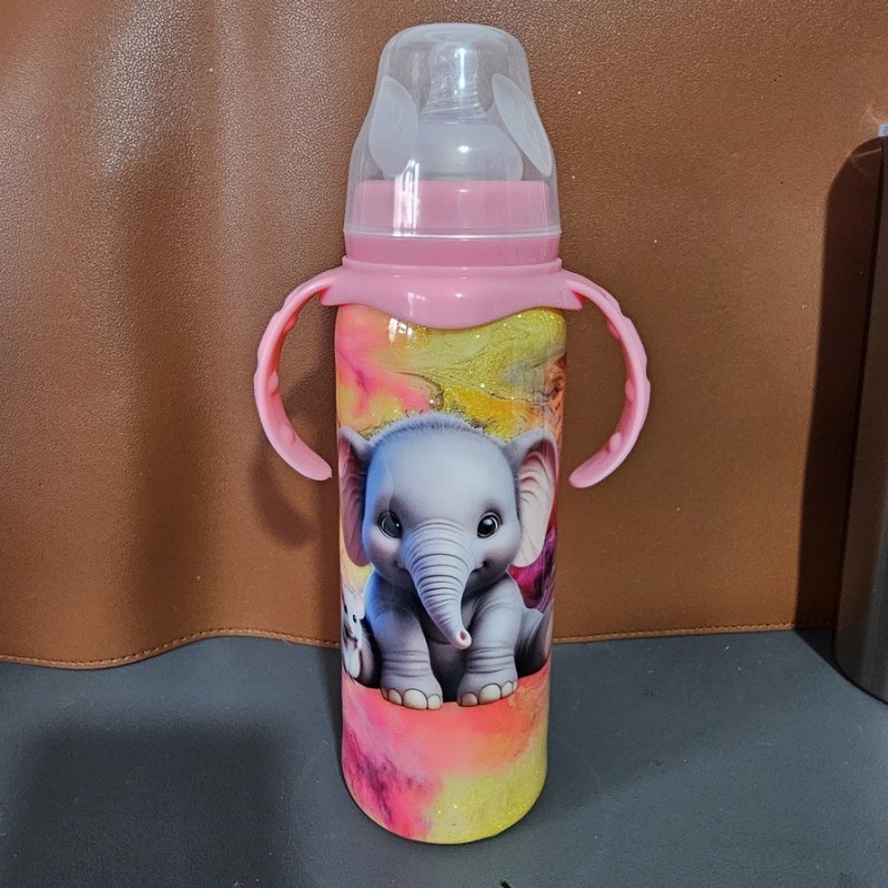 copie de copie de copie de copie de copie de copie de copie de RTS - Swear Bears Neon Ink Swirl 30oz Curve Tumbler
