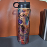 copie de copie de copie de copie de copie de copie de copie de RTS - Swear Bears Neon Ink Swirl 30oz Curve Tumbler