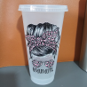 copie de copie de copie de copie de copie de copie de copie de copie de RTS - Swear Bears Neon Ink Swirl 30oz Curve Tumbler