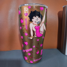 copie de copie de RTS - Green & Copper Ink Swirl 30oz Tumbler
