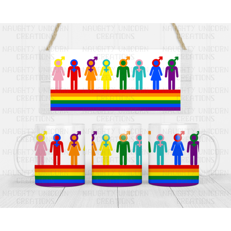 Diversity in people 11oz Mug (options of mug types)