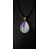 Celestial Tear - Handmade Fluid Art Necklace