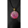 copie de Celestial Tear - Handmade Fluid Art Necklace
