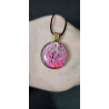 copie de Celestial Tear - Handmade Fluid Art Necklace