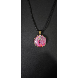 copie de Celestial Tear - Handmade Fluid Art Necklace