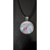 copie de copie de Celestial Tear - Handmade Fluid Art Necklace