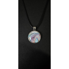 copie de copie de Celestial Tear - Handmade Fluid Art Necklace