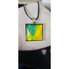copie de copie de Celestial Tear - Handmade Fluid Art Necklace
