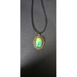 copie de copie de copie de copie de Celestial Tear - Handmade Fluid Art Necklace
