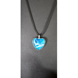 copie de copie de copie de copie de copie de Celestial Tear - Handmade Fluid Art Necklace