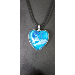 Azure - Handmade Fluid Art...
