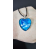 copie de copie de copie de copie de copie de Celestial Tear - Handmade Fluid Art Necklace