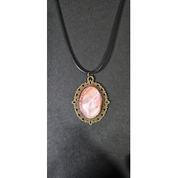 copie de copie de copie de copie de copie de copie de Celestial Tear - Handmade Fluid Art Necklace