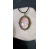 copie de copie de copie de copie de copie de copie de Celestial Tear - Handmade Fluid Art Necklace