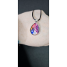 copie de copie de copie de copie de copie de copie de copie de Celestial Tear - Handmade Fluid Art Necklace