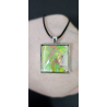 copie de copie de copie de copie de copie de copie de copie de copie de copie de Celestial Tear - Handmade Fluid Art Necklace