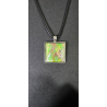 copie de copie de copie de copie de copie de copie de copie de copie de copie de Celestial Tear - Handmade Fluid Art Necklace