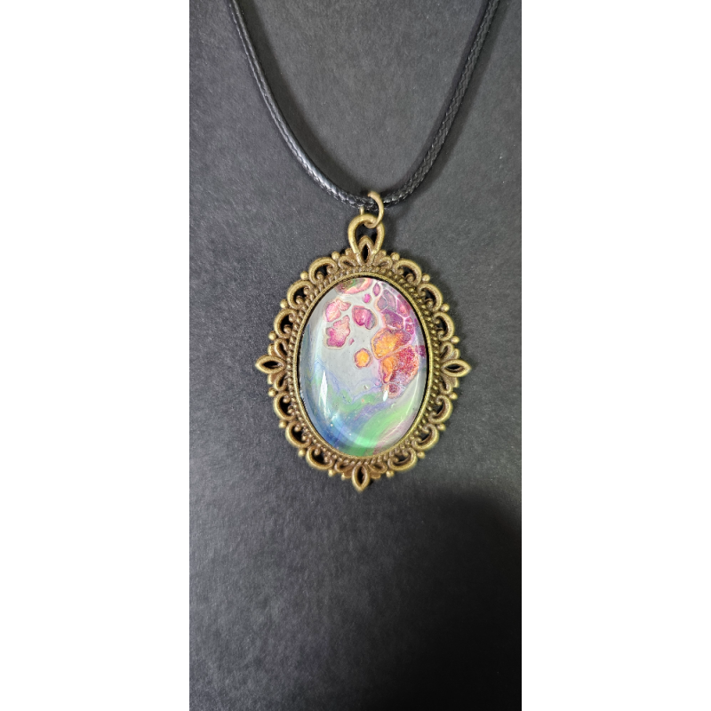 copie de copie de copie de copie de copie de copie de copie de copie de copie de copie de Celestial Tear - Handmade Fluid Art Ne