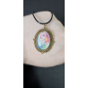 Fleur - Handmade Fluid Art Necklace