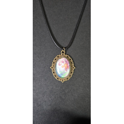Fleur - Handmade Fluid Art Necklace